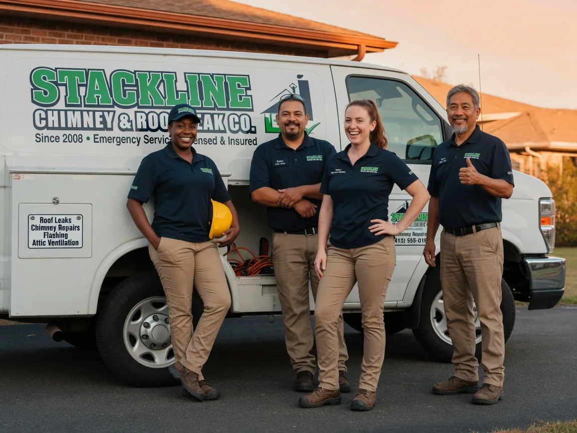 Chimney flashing repair company in Deersville, OH